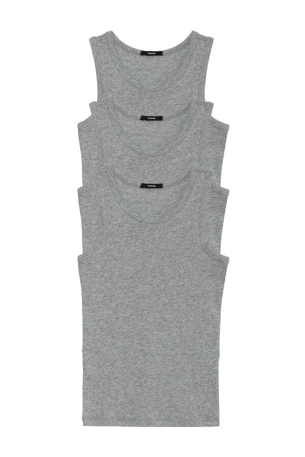 3 X Ribbed Camisole Multipack  