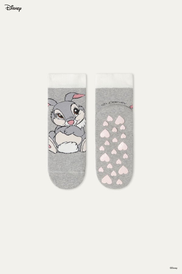 No-slip unisex slippers with Disney Thumper Embroidery  