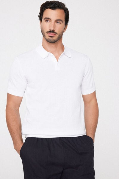 Polo Mezza Manica in Cotone