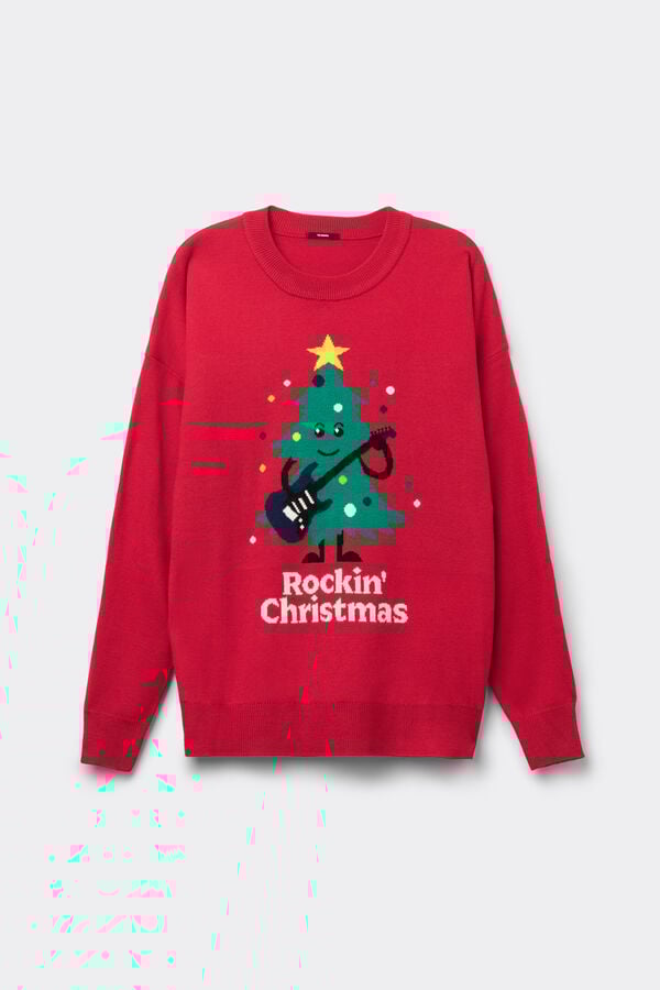 Unisex Round Neck Christmas Jumper  