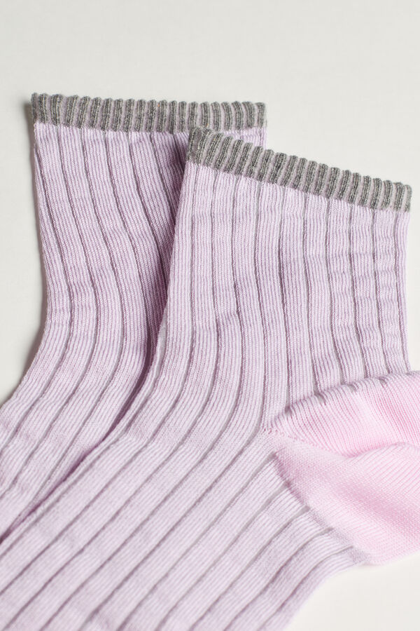 Короткі Бавовняні Шкарпетки з Візерунком  