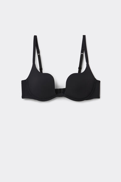 Szivacsos Push-Up Melltart&oacute; Vir&aacute;gszirom Dekolt&aacute;zzsal