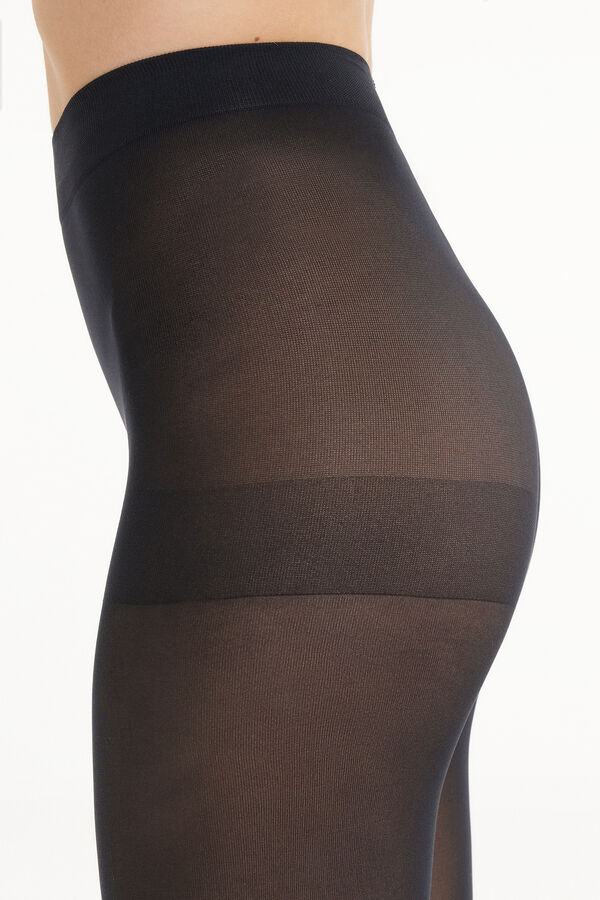 2 Pairs of 50 Denier Opaque Microfibre Tights  