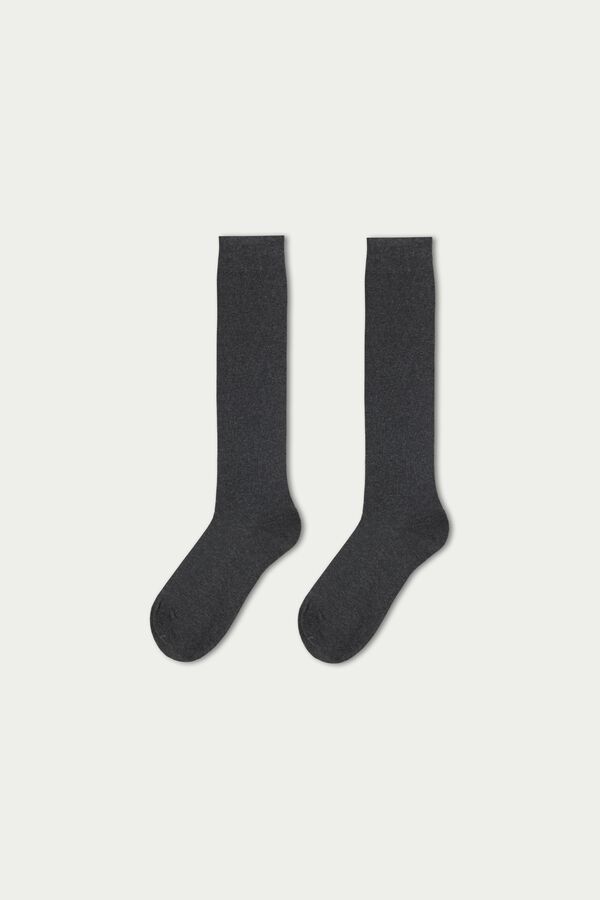 3 X Warm Cotton Knee-high Socks  