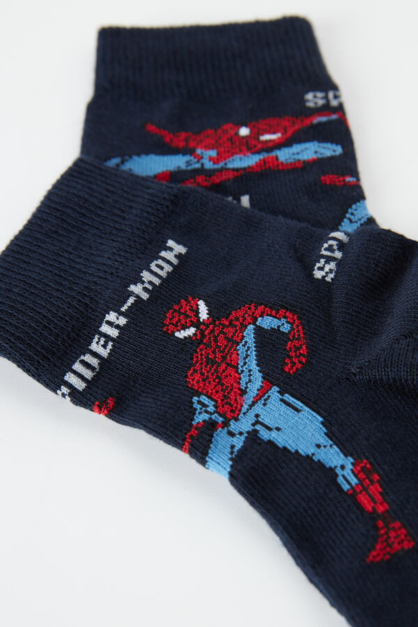 Κοντές Βαμβακερές Κάλτσες Παιδικές Spider-Man  
