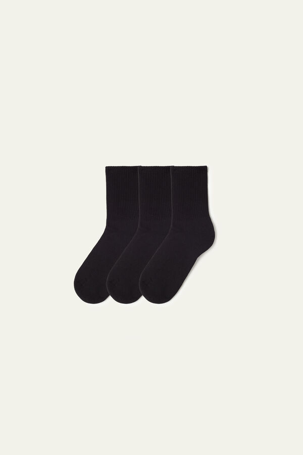 3 Pairs of Short Cotton Sport Socks  