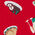 Slip aus Baumwolle mit Logo und Weihnachtsprint  