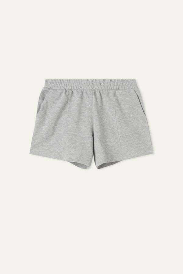 Fleece Shorts with Pockets  