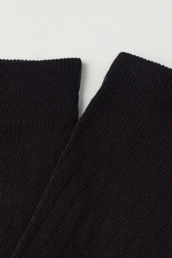 Men’s Long Socks in Ribbed Cotton  