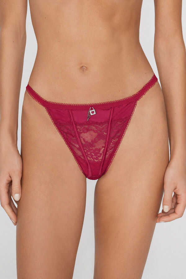 String mit Tanga-Seitenband Secret Love  