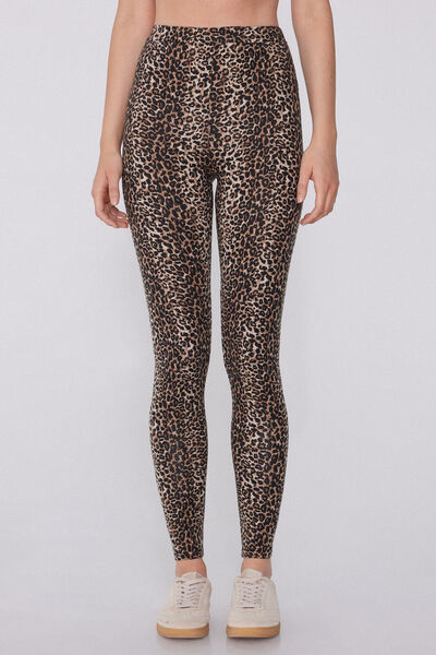 Printed Cotton Leggings