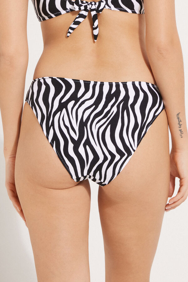 Timeless Zebra Classic Bikini Bottoms  