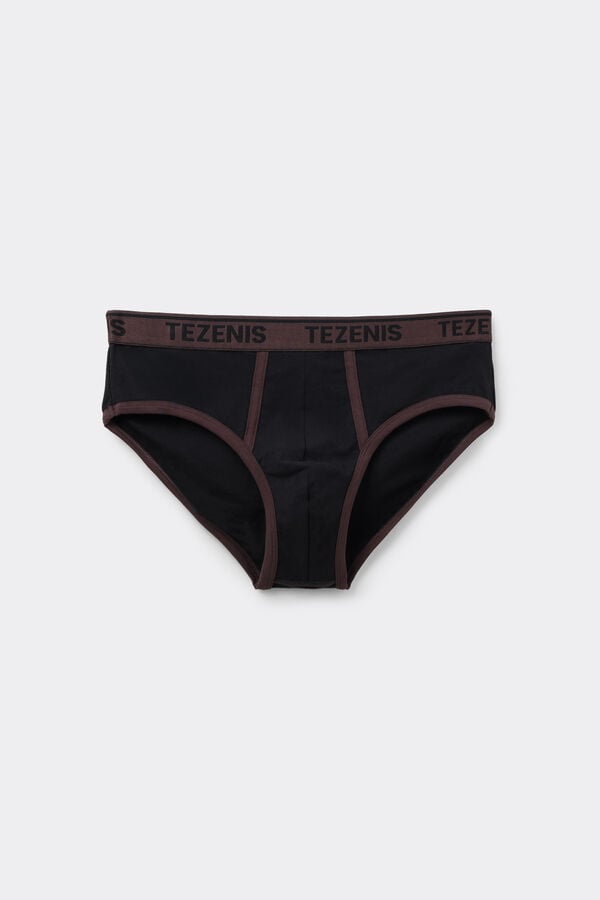 Slip homme &agrave; bords contastants  