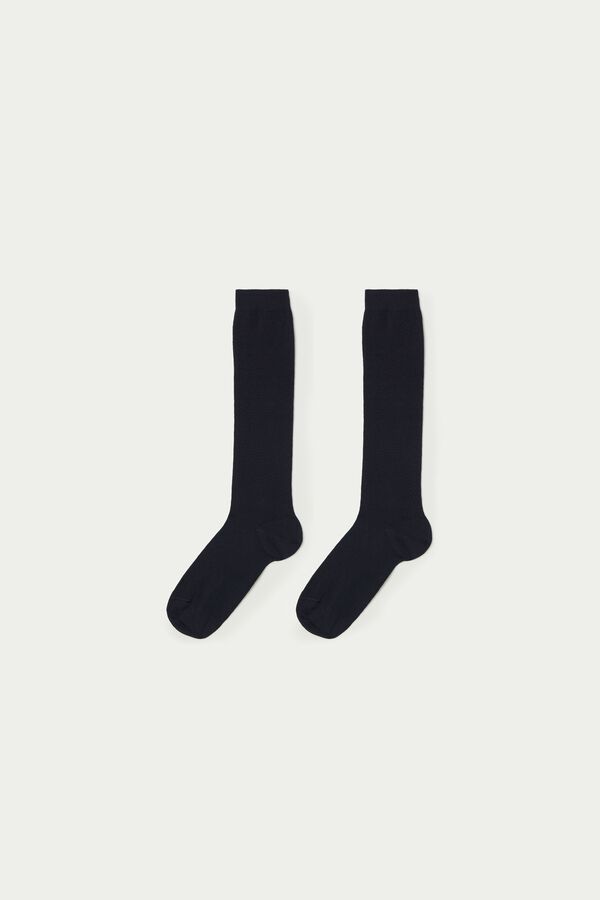 3 pares de calcetines largos de algodón  