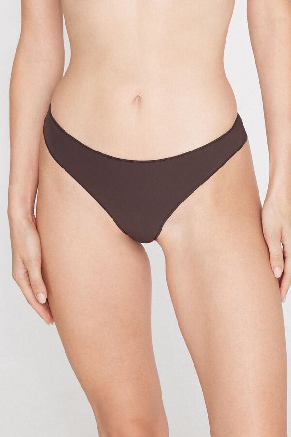 Recycled Microfibre Brazilian Briefs  