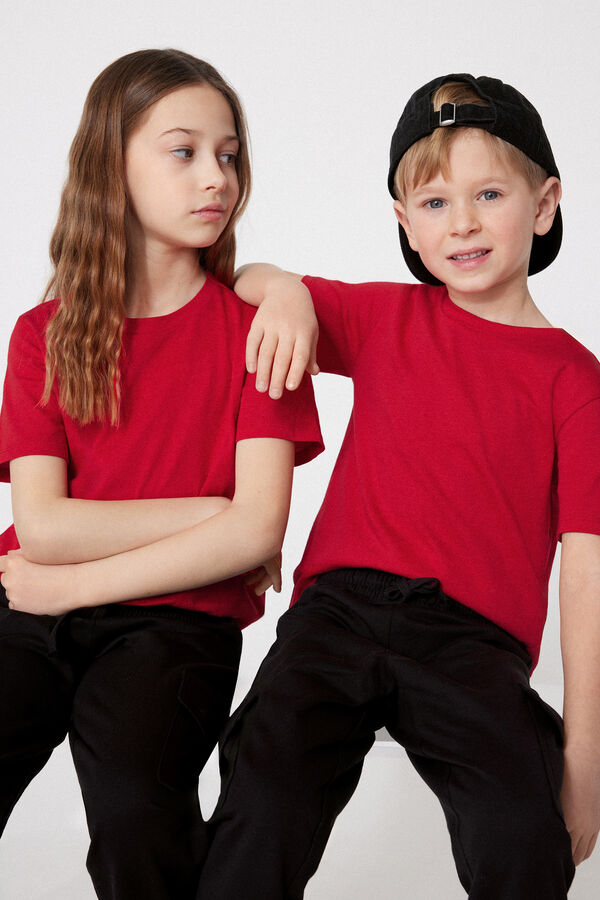 Samarreta B&agrave;sica Coll Rod&oacute; 100% Cot&oacute; Infants Unisex  