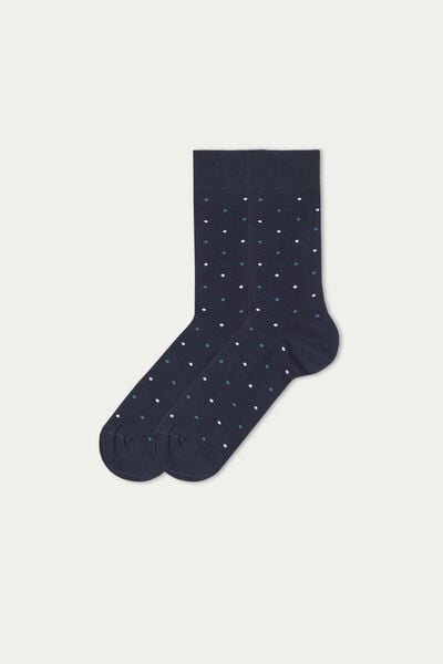 Krátké Bavlněné Ponožky se Vzorem