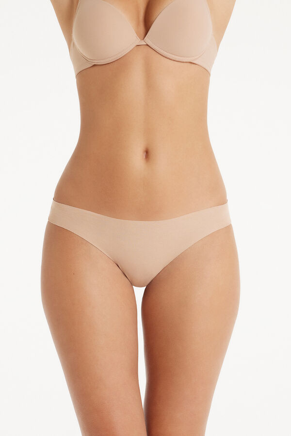Woman's Nude The One Brazilian-cut briefs without seams