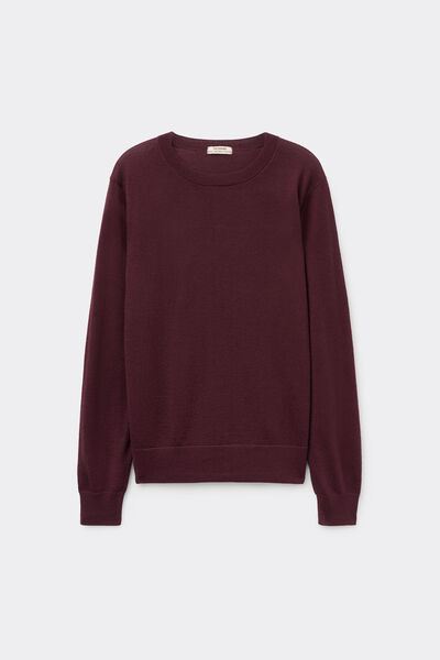 Maglia Pesante Girocollo 100% Lana Merino