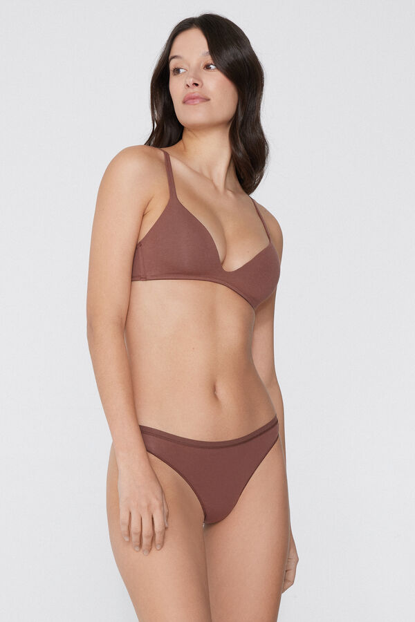 Reggiseno Triangolo Leggermente Imbottito Cotone Organico London  