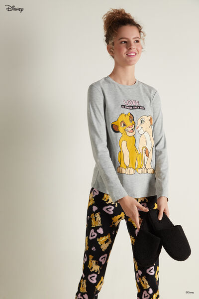 Full-Length Disney Lion King Cotton Pajamas