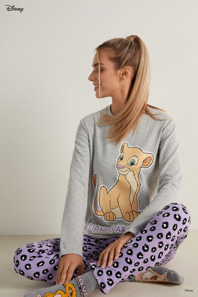 Pijama Comprido Algodão Disney Lion King