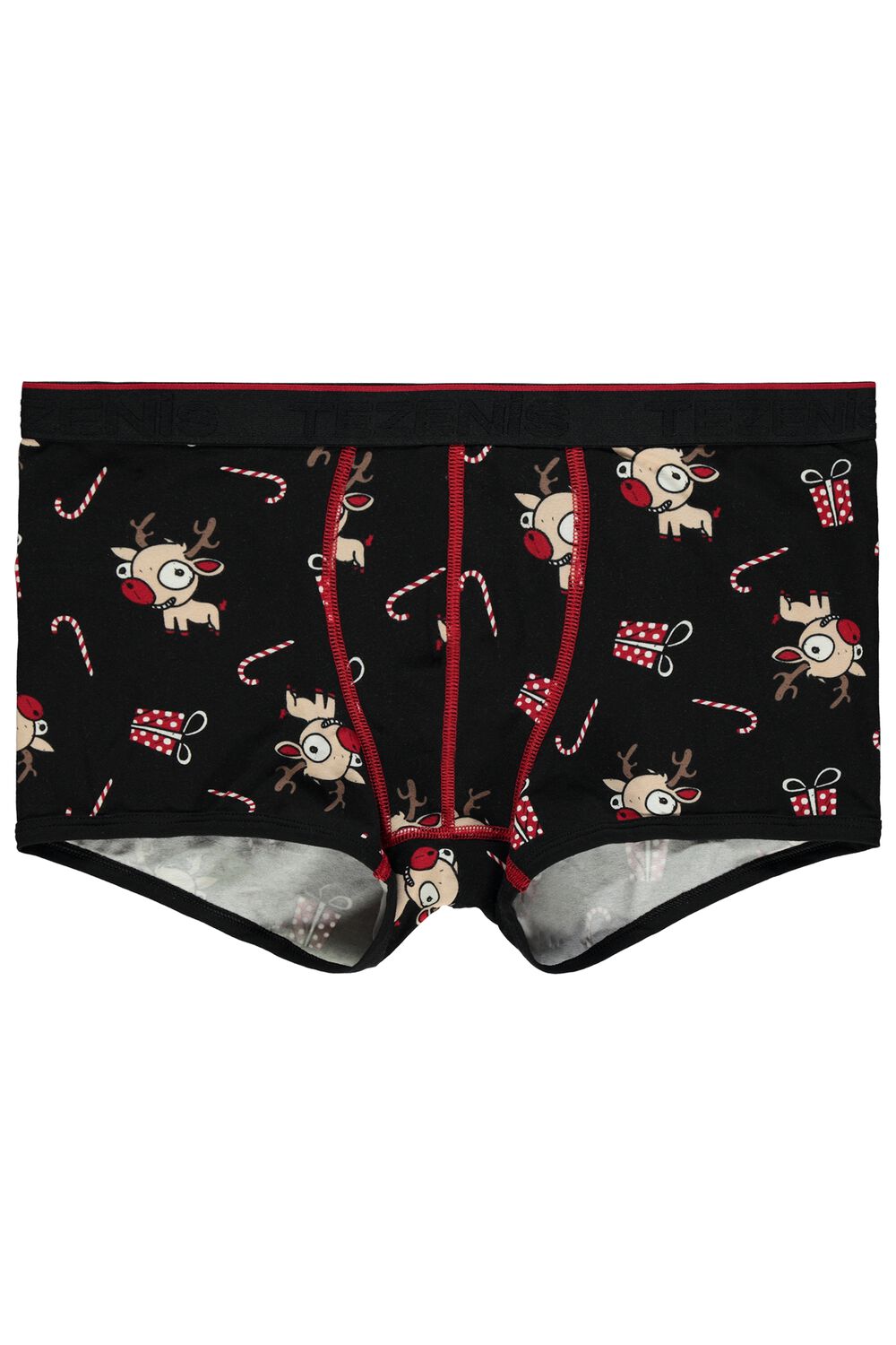 Tezenis Natale.Boxer Cotone Stampa Natalizia Tezenis