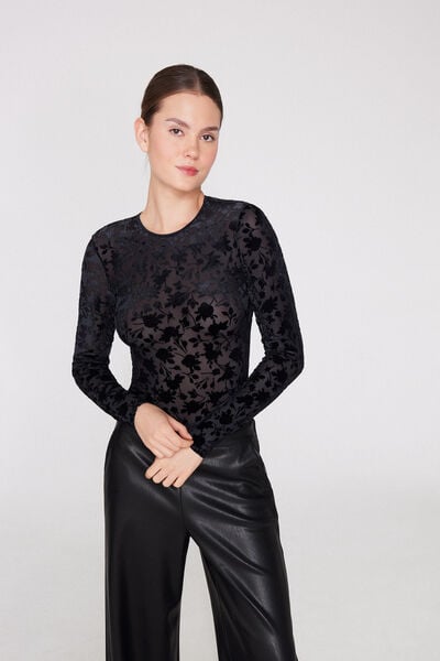 Body s Dlouh&yacute;m Ruk&aacute;vem Romantic Velvet