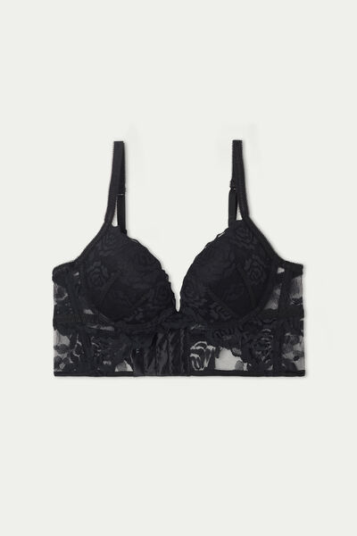 Moscow Dolly Roses Lace Push-Up Bra
