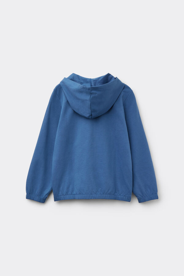 Children&rsquo;s Unisex Cotton Hooded Sweatshirt with Zip  