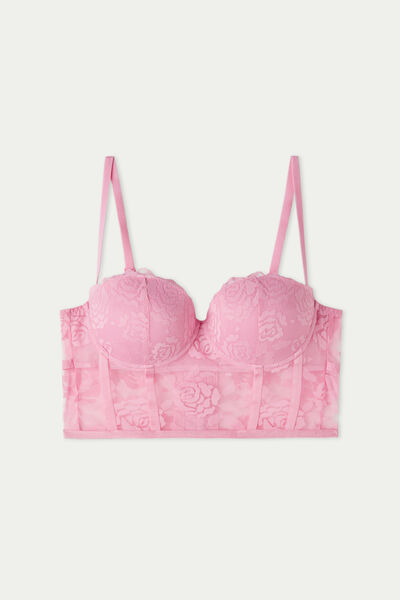 Dolly Roses Lace Bandeau Bra Top