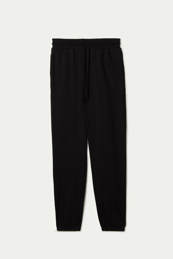 Joggers with Welt Pocket and Drawstring  