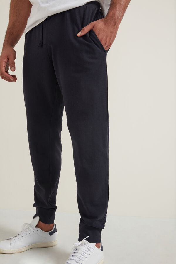 Pique Trousers with Pockets  