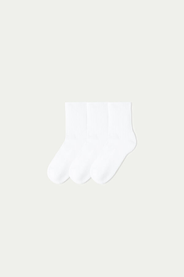 3 Pairs of Short Cotton Sport Socks  
