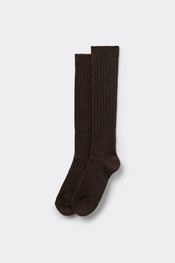 SOCKS LONG HEAVY RIB  