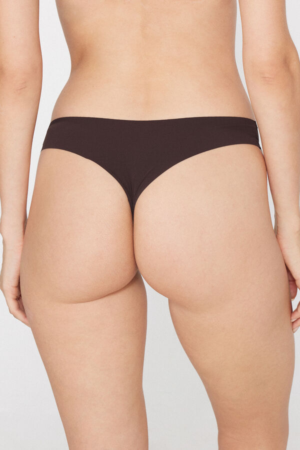Laser Cut Recycled Microfibre Brazilian Briefs  