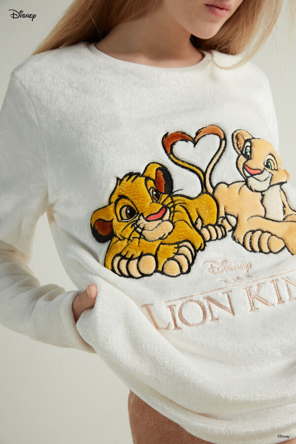 Dlouhé Flísové Pyžamo Disney Lion King  