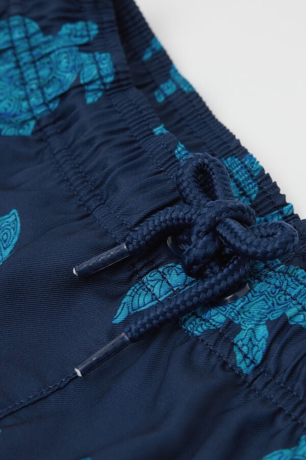 Costume Boxer Bimbo in Tela Stampata  