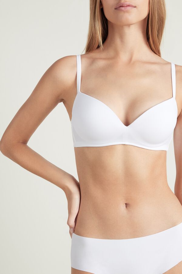 Rome Push-Up Bra Without Underwire in Microfiber  