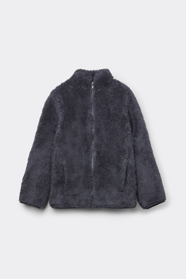 Kids Unisex Teddy Jacket with Zip  