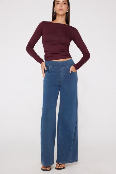 Pantapalazzo Denim Extra Stretch