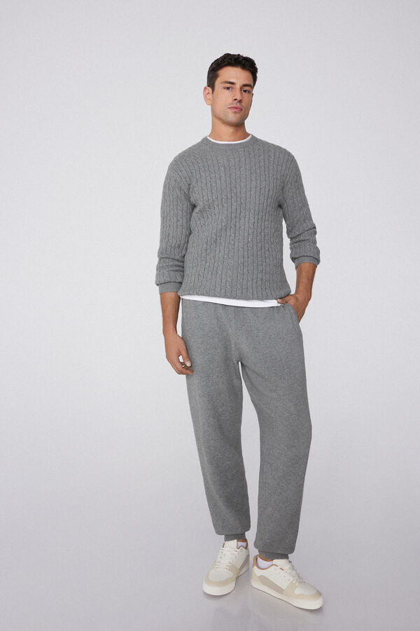 Pantaloni Lunghi Pesanti con Tasche  