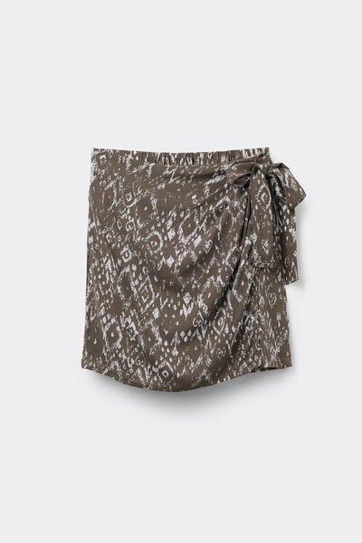 SKIRT Trousers CANVAS VISCOSE