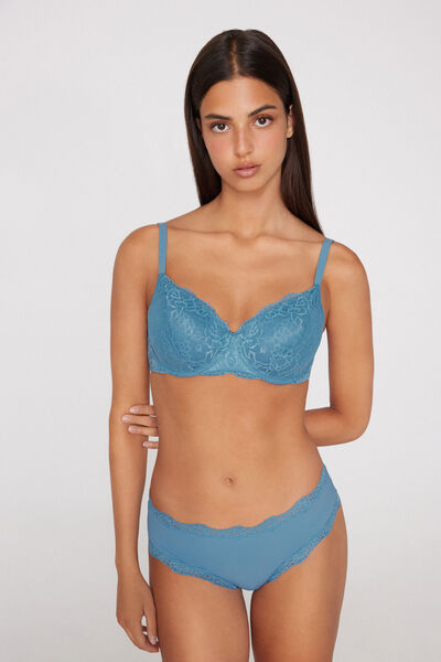 Prague Full Coverage Recycled Lace Balconette Bra