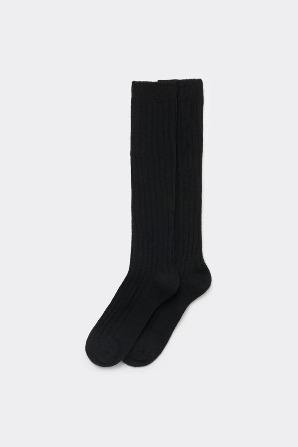 SOCKS LONG HEAVY RIB  