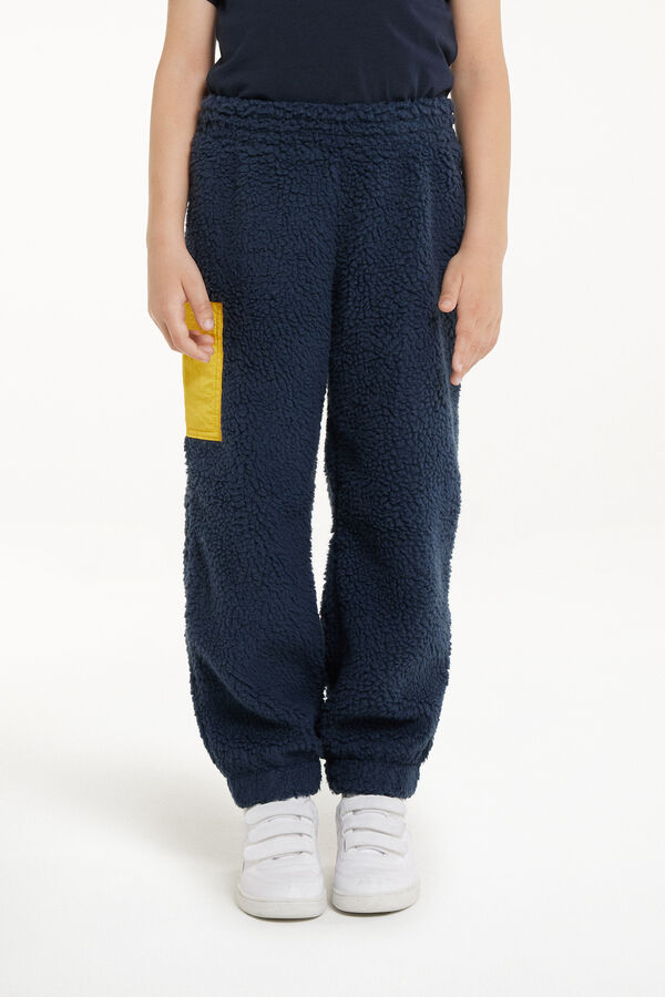 Fleece Trousers with Pocket  