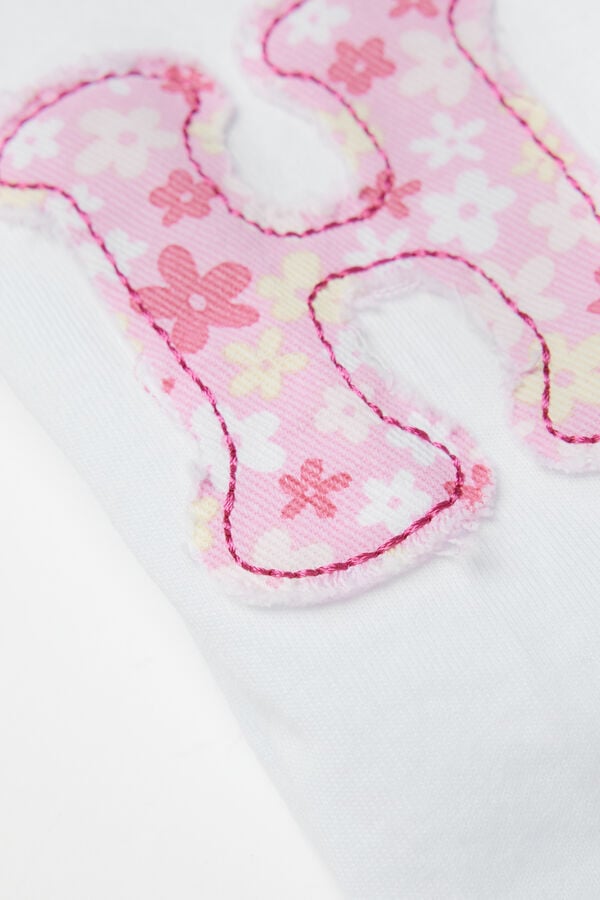 Girls&rsquo; Patch Boxy T-Shirt  