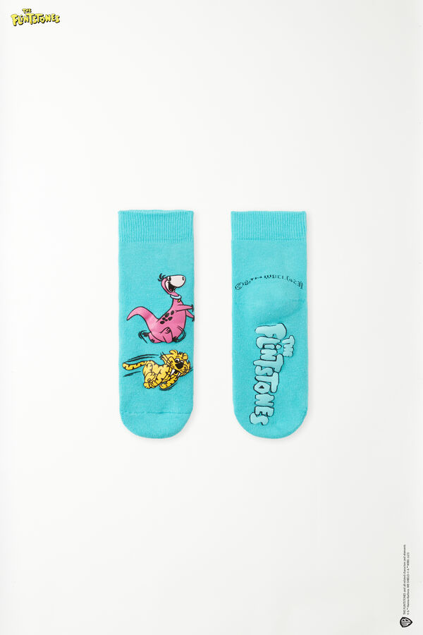 Protiskluzové Ponožky s Potiskem Flintstones  