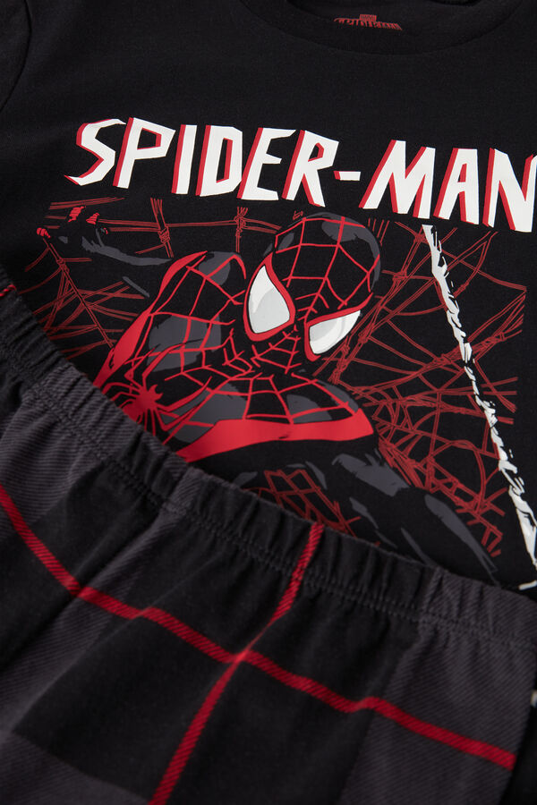 Dlouhé Chlapecké Pyžamo Potisk Spider-Man  
