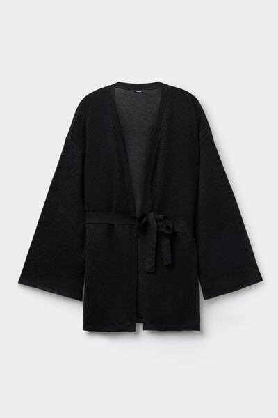 Kimono od Oblikovane Tkanine s Laminiranim Nitima